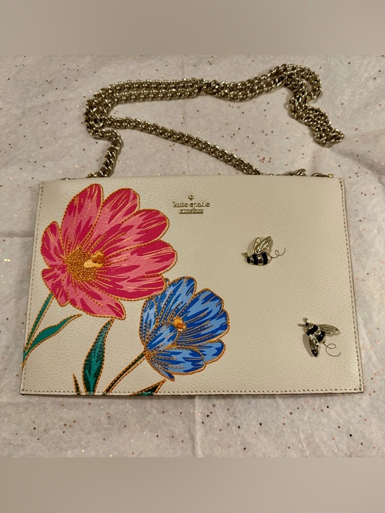 kate spade Handbags - kate spade Cream Floral Appliqué Crossbody